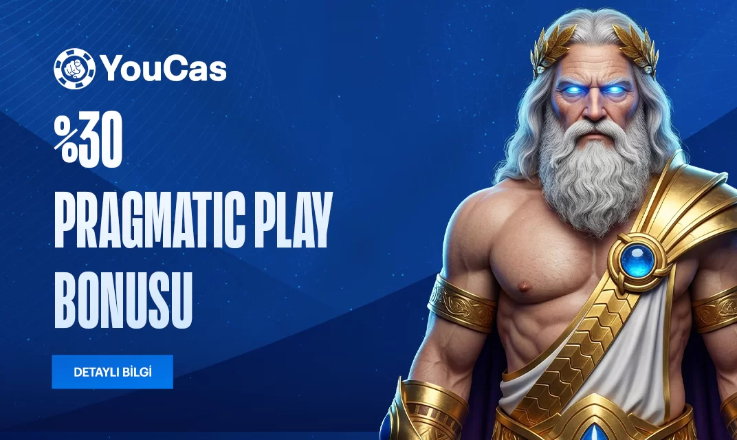 YouCas Pragmatic Play casino yatırım bonusu görseli